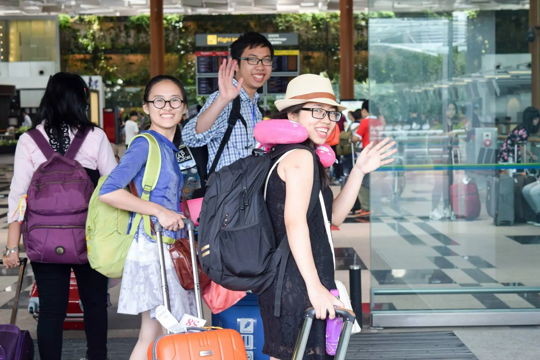 RAEJOY guests beginning a journey together