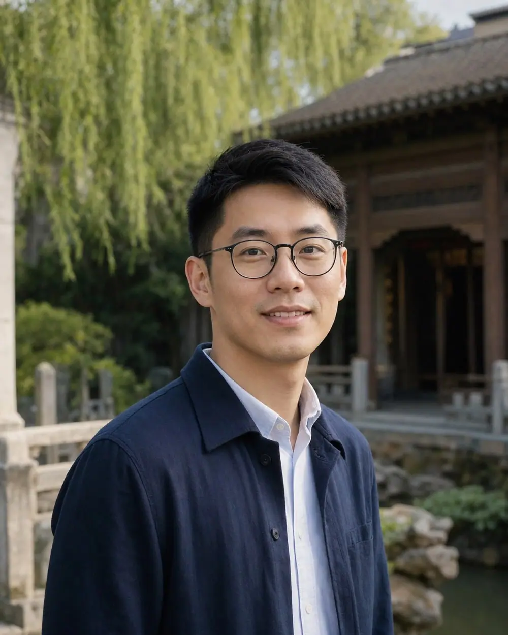 Illustrative portrait placeholder for Dr Qiu